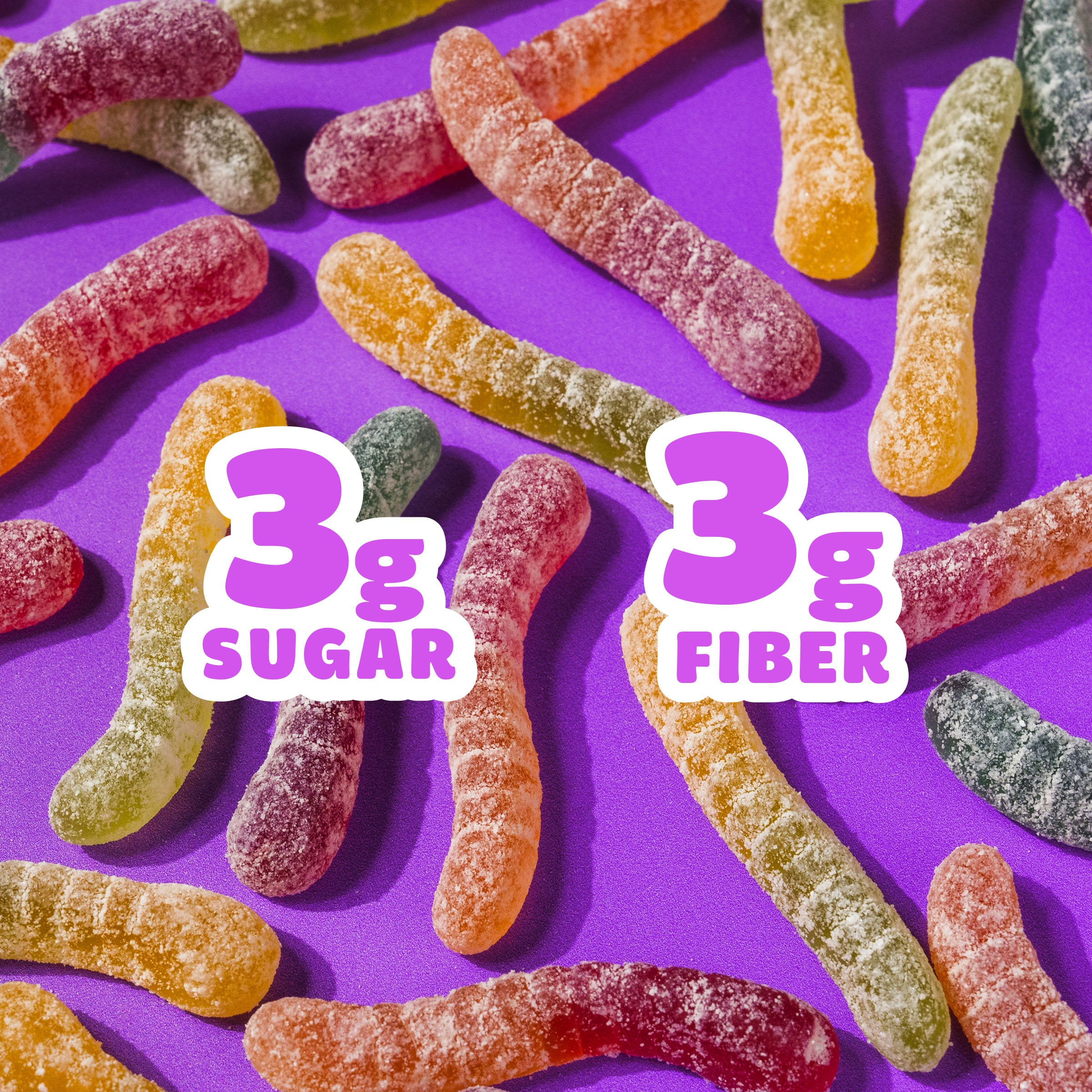 Sour Gummy Worms - View 6