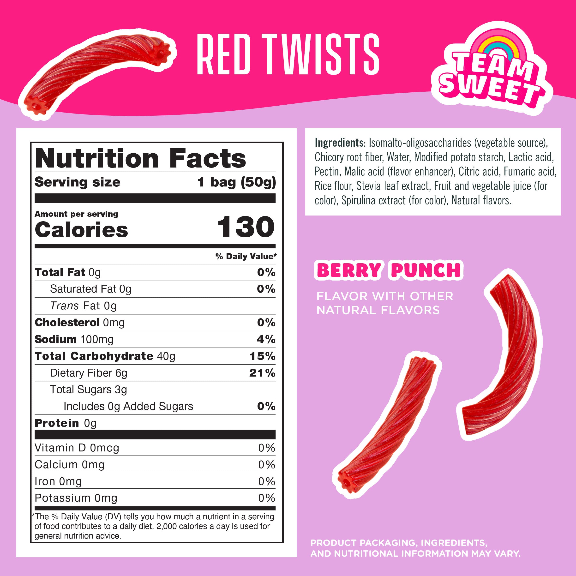 Red Twists - View 2