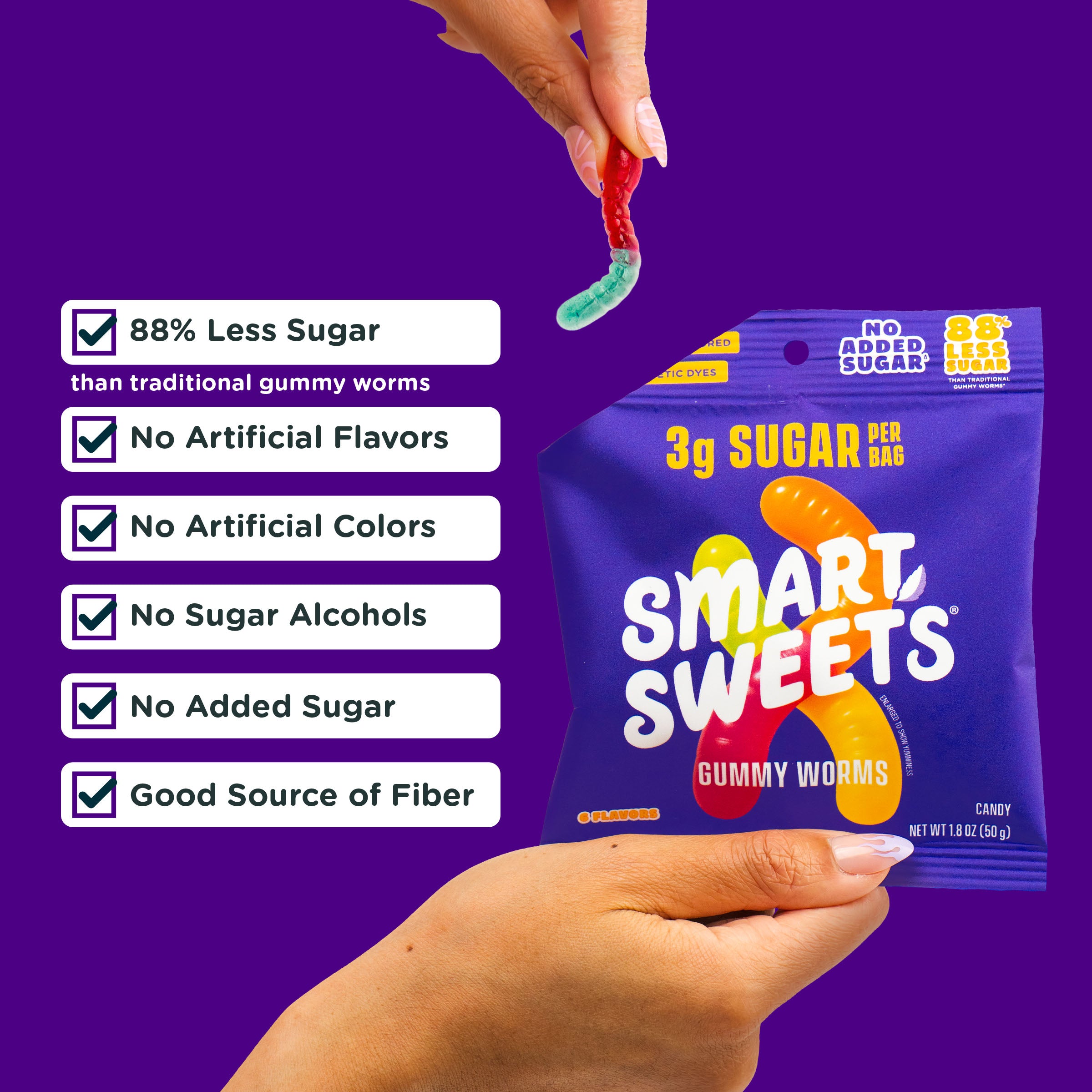 Gummy Worms - View 4