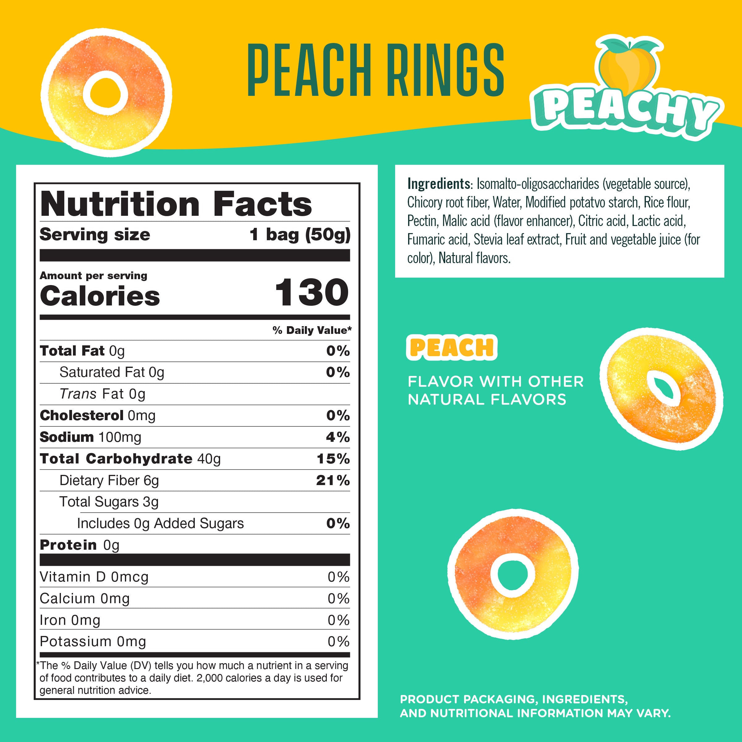 Peach Rings - View 2