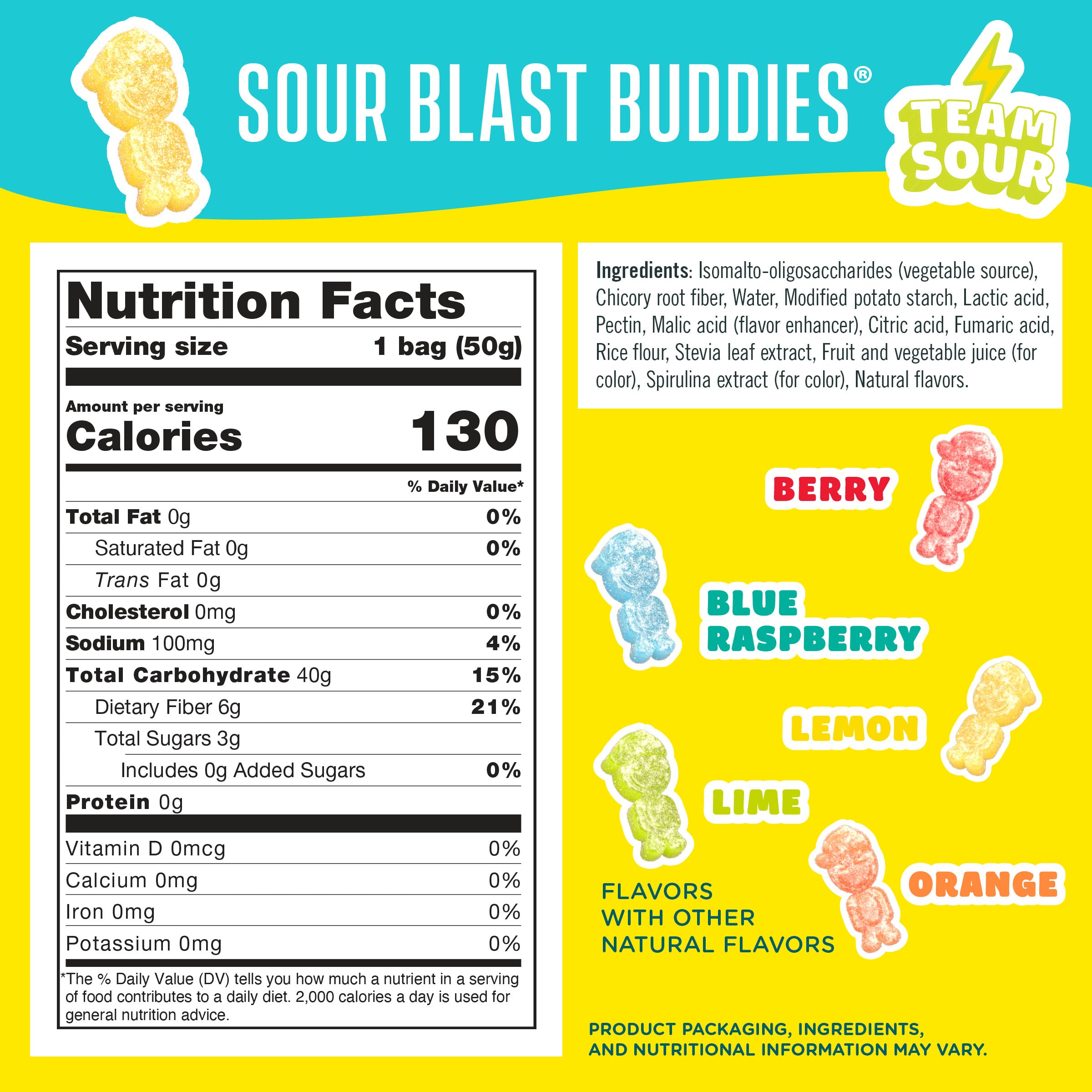 Sour Blast Buddies™ - View 2